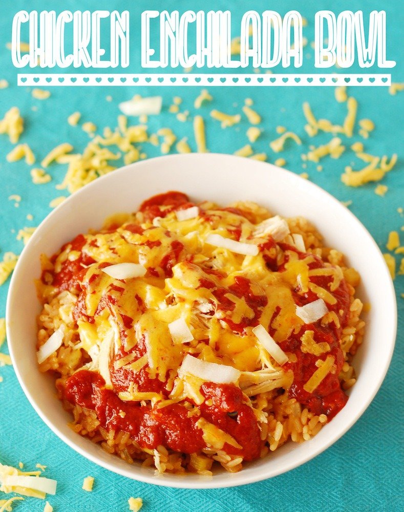 Chicken Enchilada Bowl